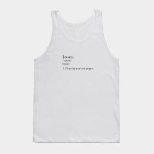 Irony - Funny Definiton Tank Top